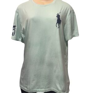 Polo Ralph Lauren Mint Green 100% Cotton T-Shirt